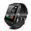 2016 U80 Smart Bluetooth Watch Call Message Reminder Sleep Monitor Drinking/Sedentary Remind/Anti-lost/Stopwatch/Alarm/Calender