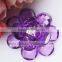 Hot Sale wholesale 47MM Artificial pink Acrylic beaded plastic flower For Necklace Accessories