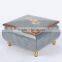 Hand Crafted Wooden Musical Jewellery Boxes,Flower Musical Jewellery Box