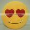 New heart eyes plush cushion pillow for wholesale