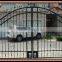Pattern sliding wrought iron gate models