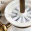 Export Products Bath Accessories Set Ceramic Zinc Alloy Toilet Brush Holder
