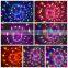latest style 360 degrees rotating LED crystal magic ball light mini RGB mini Disco DJ Ball Stage Lighting wholesale