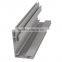 Frameless 65mm single side light box aluminum extrusion profiles