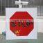 Waterproof Traffic LED Solar Powered Stop Sign Driveway Safety Flashing Light