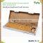 Factory supply Bamboo keyboard with bamboo mouse