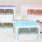 bedroom Oxford Fabric stainless steel divided folding storage box