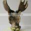 Resin Sitting Animal Deer Figurine for Home Decoration