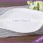 personized white custom melamine plate for hotel