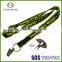 custom fabric lanyard with badge holder