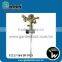 Metal Impact Sprinkler With 2-Way Metal Spike For Outdoor Watering