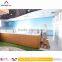 Europe Luxury Acrylic 6 Meter Endless Swimming Pool Spa outdoor Spa Pool/Inground & Outdoor Swimming Spa