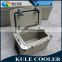 Vintage Metal ice cooler box for camping
