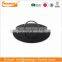 Black painting galvanized steel metal storage ice bucket with scoop with lid
