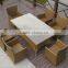 PE rattan outdoor dining set