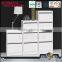 Luoyang steel cabinet high gloss steel drawer cabinet 4 drawer cabinet with lock