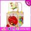 2017 new design multi-function 5 in 1 kids wooden toy with beads maze W11B136