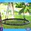 Patio Spider Web Tree Swing, 40 Inch Diameter, Space for Multiple Children to Swing Chair Together
