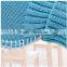2000ml knitted hot water bottle cover with Sapporo edge