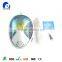 Rainbow Mirror Lenses 180 Degree Panoramic Seaview Full Face Mask For Snorkel