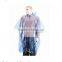 disposable long raincoat for adult