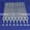 15 PCS Tattoo Tube - 1.2" Black Sterile Disposable Tattoo Grips with Clear Tip