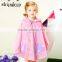 2016 cute kids and children rain coat ponchos EVA material soft comfortable