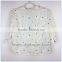 Fashion Style Women Long Sleeve White Causal Tops