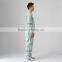 Fashion coverall with protective knee pad