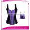 Victoria Front Zipper Fullbust Half Set Double Color Corsets