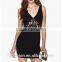 Plus Size 2017 New Fashion Women lace Black Casual Bodycon Dress Sexy Summer Tank Club Dresses