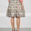 Wholesale Women Apparel Butterfly Embroidered Black Elastic Waist Tulle Skirt(DQE0366SK)