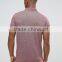 Cheapest Custom Embroidery Chest Logo Short Sleeve Button Placket Red Men's 100% Cotton Marl Jersey 200g Blank Casual Polo Shirt