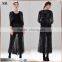 Ladies fashion long skirt mesh pattern cotton perspective skirt SR-P9963