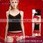 Couples red sexy bamboo fiber underwear women low-waist thongs