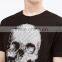 Short sleeve custom skull digital printed t-shirt wholesale China