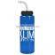 USA Made 32 oz Transparent Sports Bottle With Straw Lid - BPA/BPS-free, FDA compliant and comes with your logo