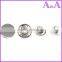Metal Press Snap Button with any logo printing