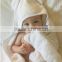 OEM service 100% organic bamboo fiber baby hooded towel blanket bath towel