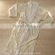 Luxury hotel Unisex Men Women double layer Terry Lined Microfiber bathrobe wholesale