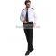 Men's white short sleeve security guard uniform shirts