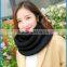 Winter fashion knitted acrylic infinity scarf neckwarmer