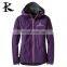 100% polyester outdoor hiking waterproof jacket