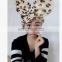 Korean Super Adorable Pink Dot Hairband Flannel Cute Girls Makeup Stage Headband Rabbit Ear Thickened Headbands Hair Accessories