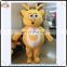 Promotion dragon mascot costume, plush animal character cosplay costume for adult