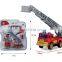 wholesale 1:64 alloy slide fire ladder die cast mini truck toy of new 2018