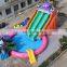 Commercial Inflatable water park 2 in 1 Big party used swimming pool slide