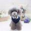 Three-color wool and two-legged cotton coat dog clothes