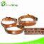 Genuine cow leather dog collars, western regions style