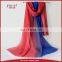 Wholesale scarf hijab fashionable cashmere feel 100% acrylic scarf for women